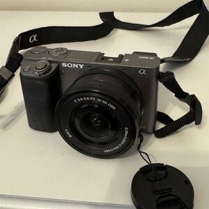 Sony Alpha a6000 Mirrorless Camera w/ 16-50mm Lens Black 24.3MP Wi-Fi